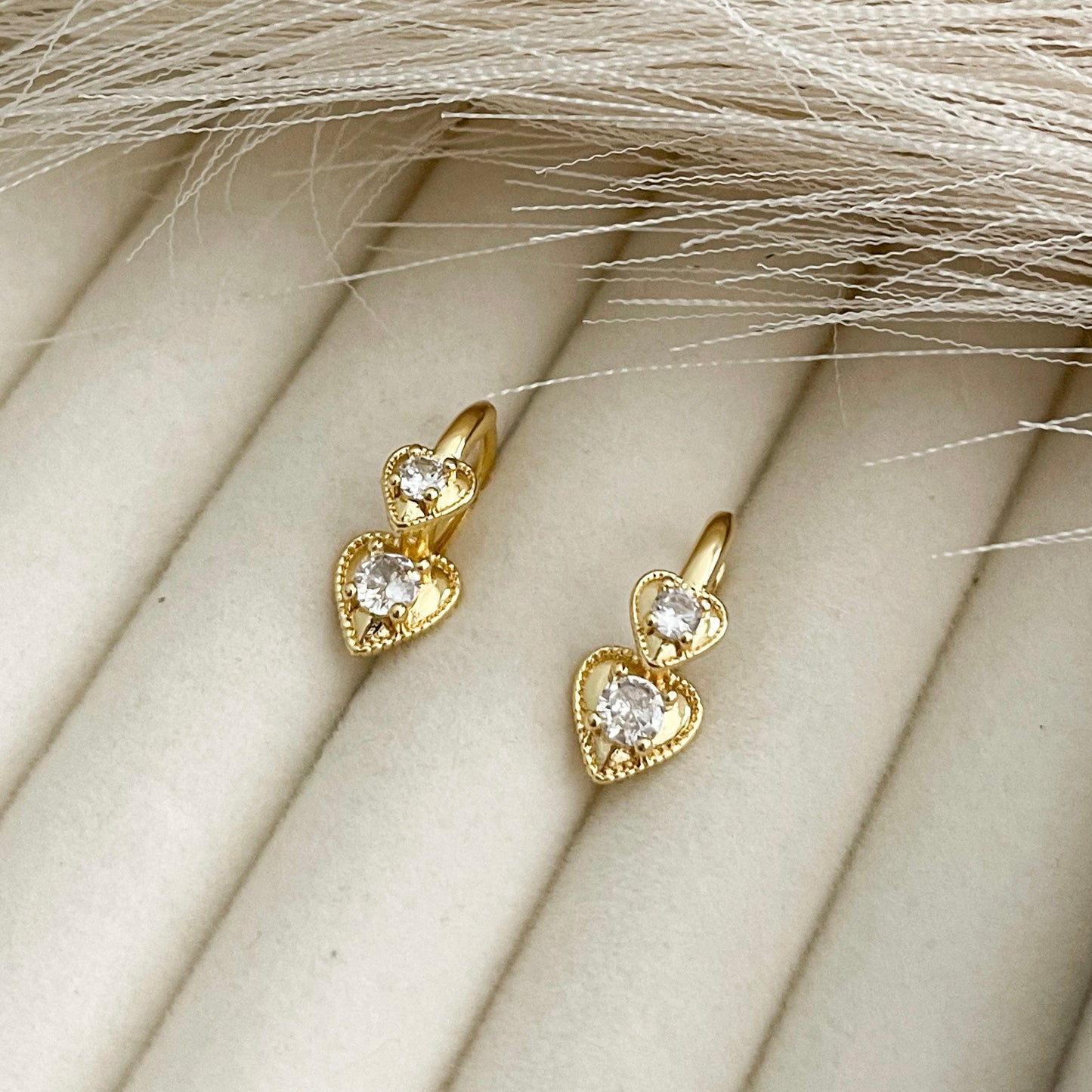 Angie Heart Hoops