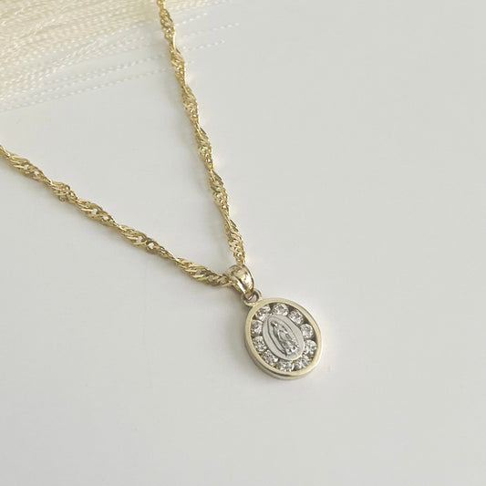 Cadena Virgen Guadalupe | Gold/Oro