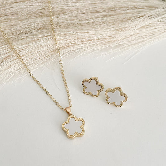 White Hawaii Set