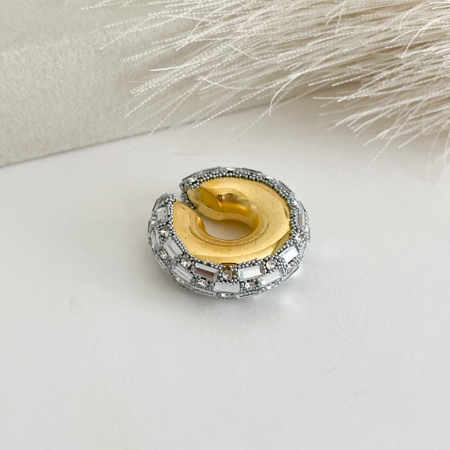 Thalia Silver Earcuff