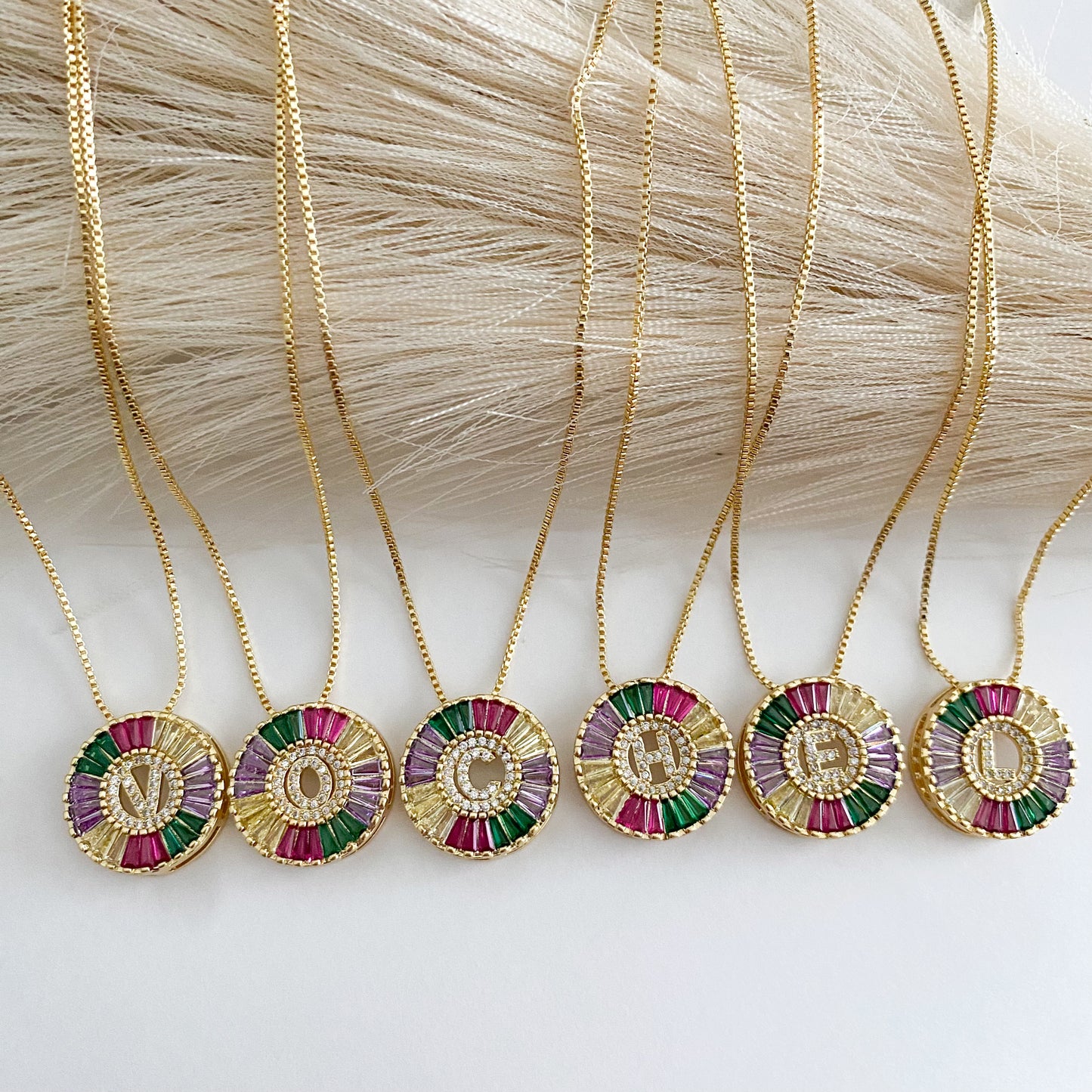 Colorful Initial