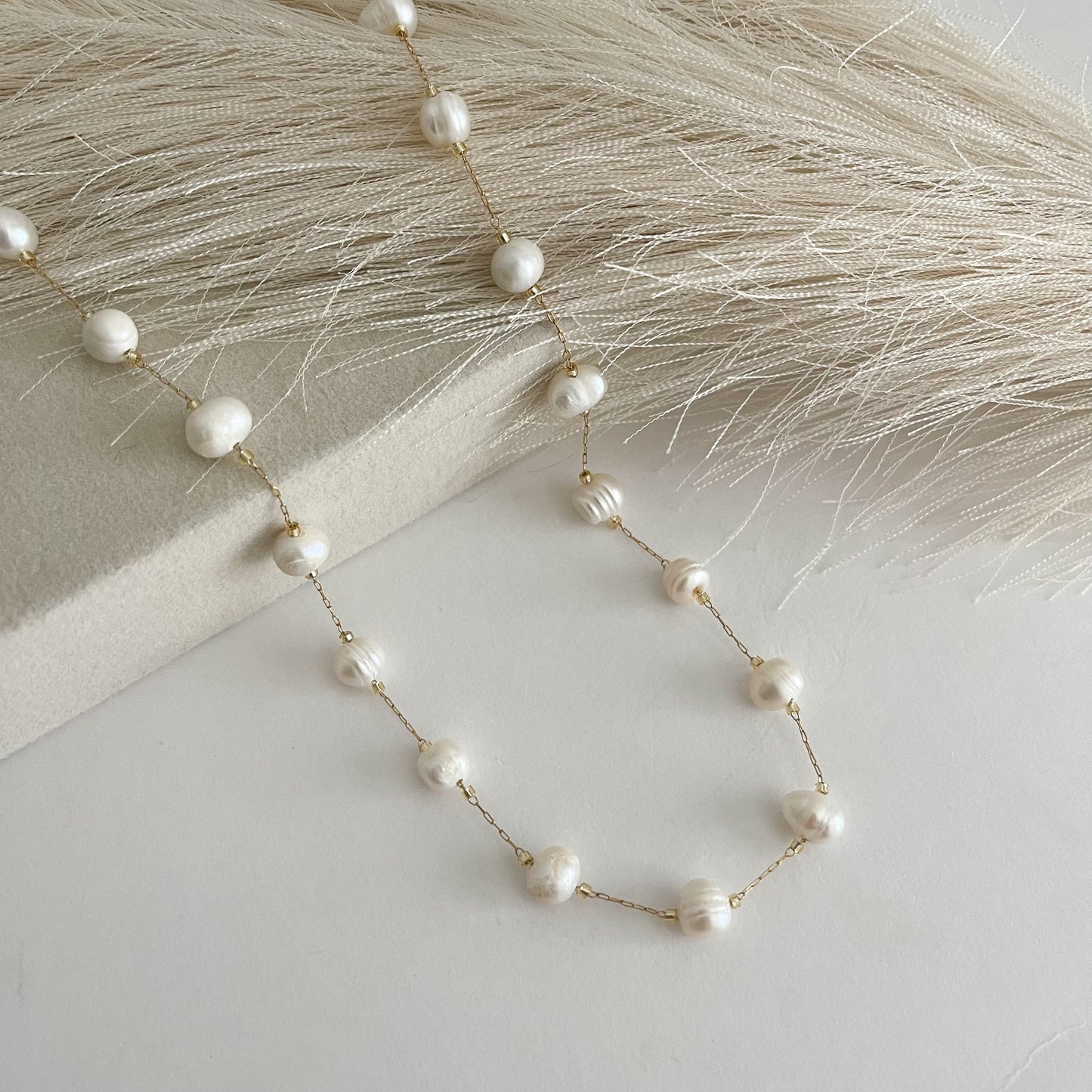Mily Big Pearl Necklace