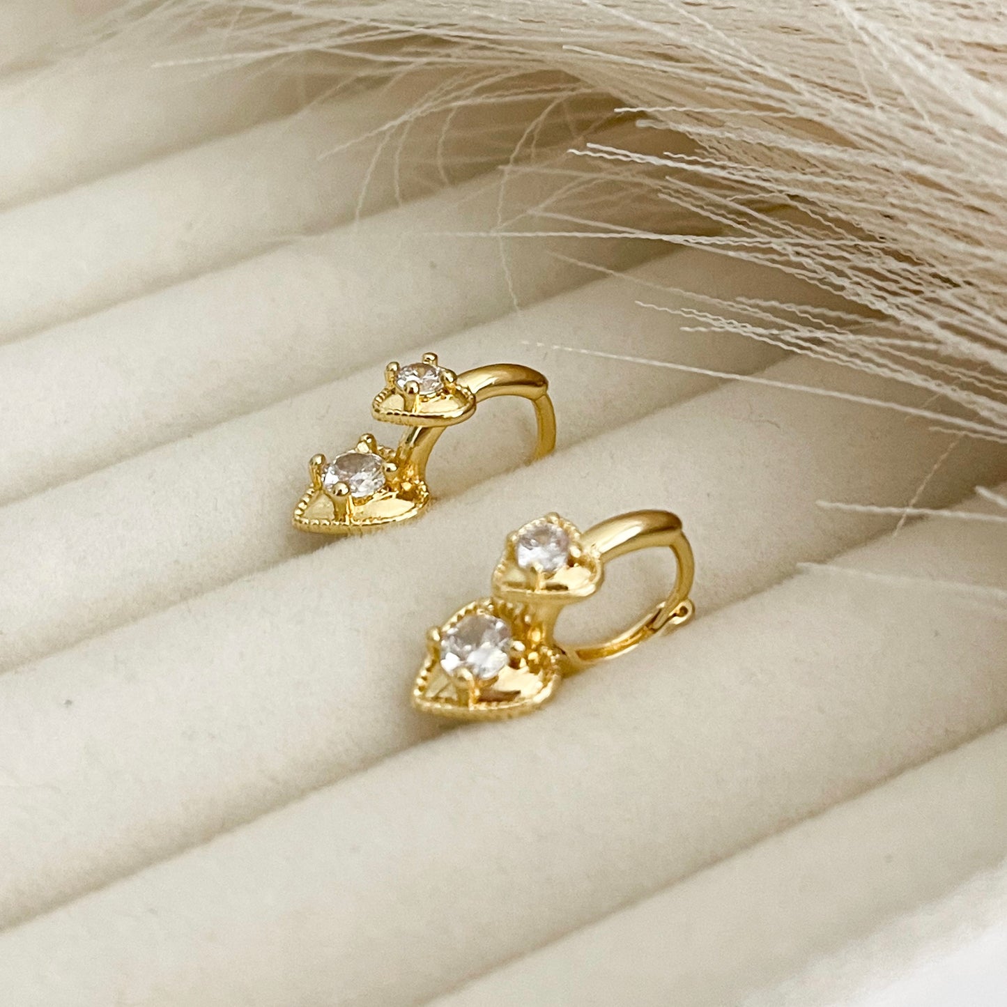 Angie Heart Hoops