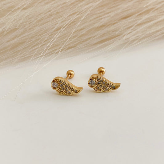 Angel wings piercings