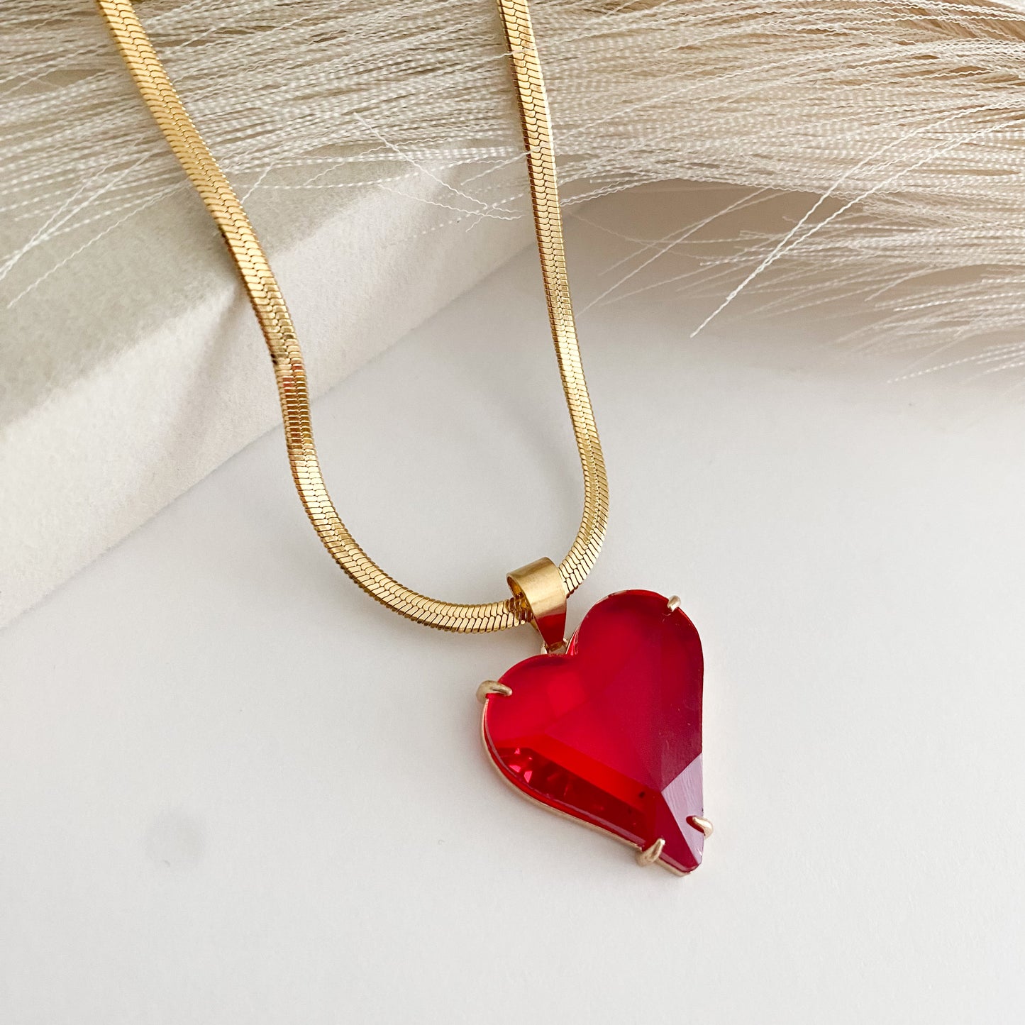 Bella Red Heart