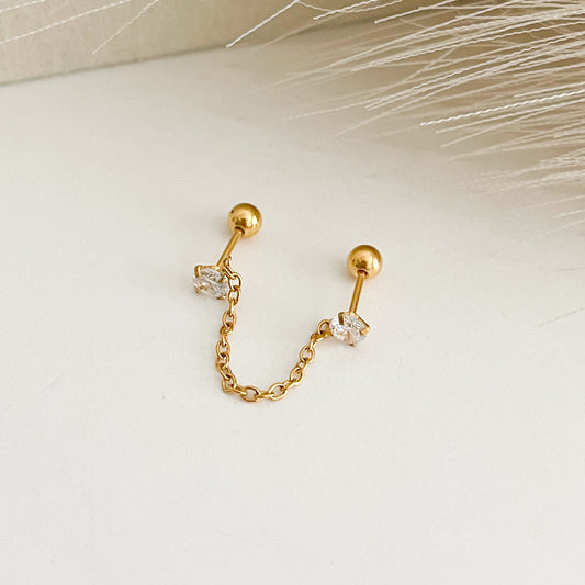 Double Classic Piercings