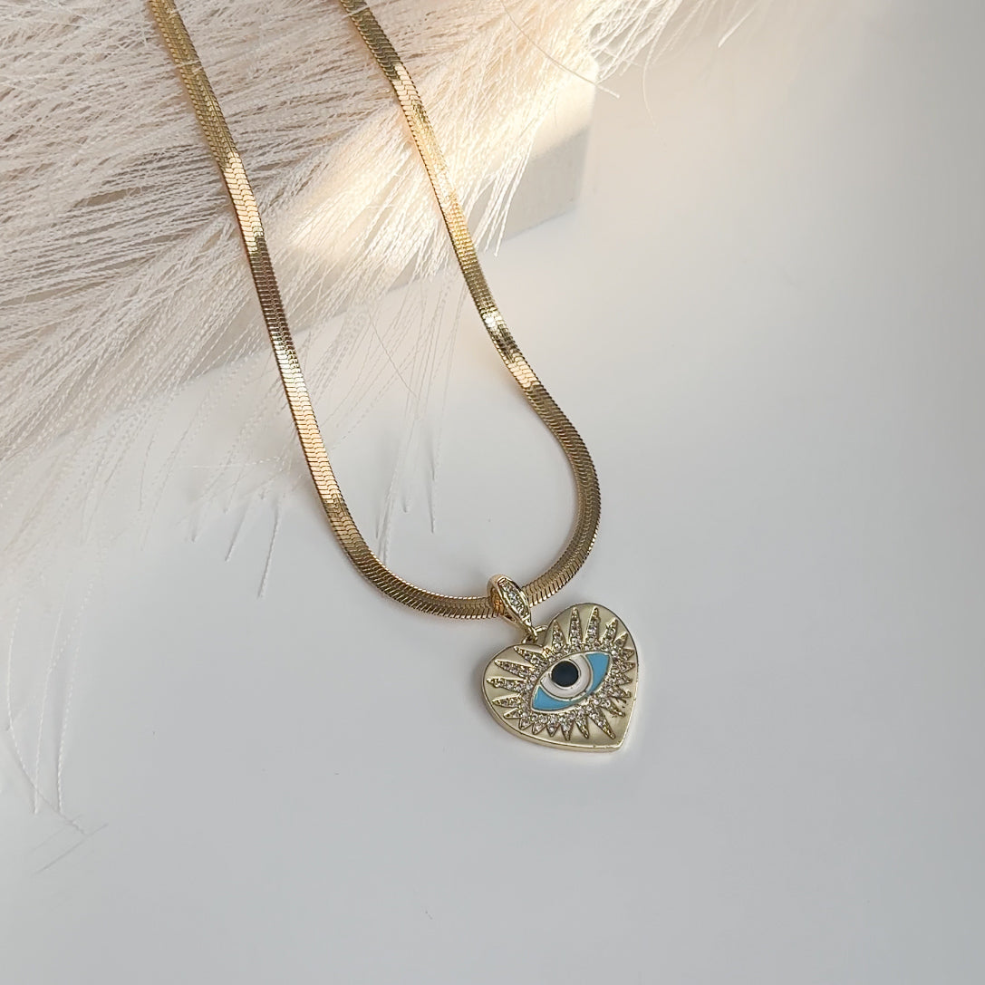 Calista Evil Eye Necklace