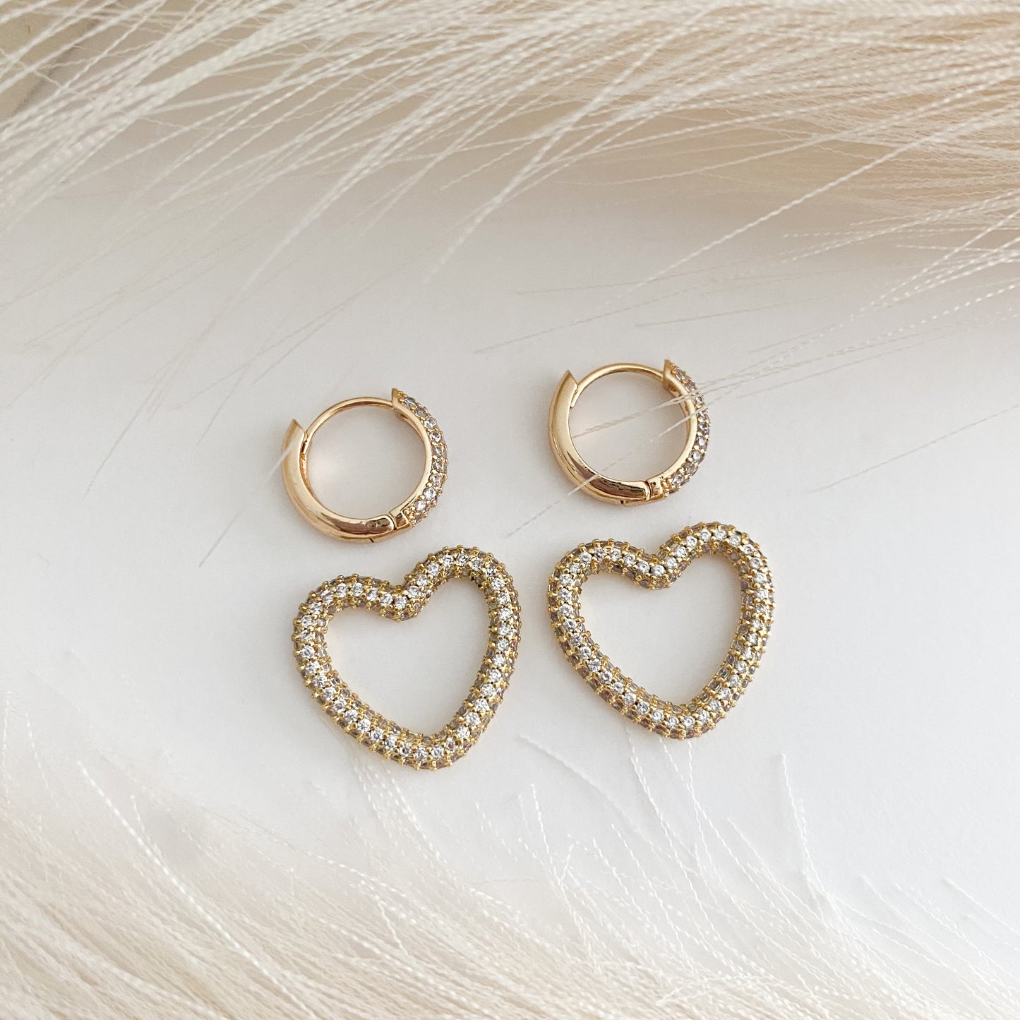 Corazon hoops (Double Function)