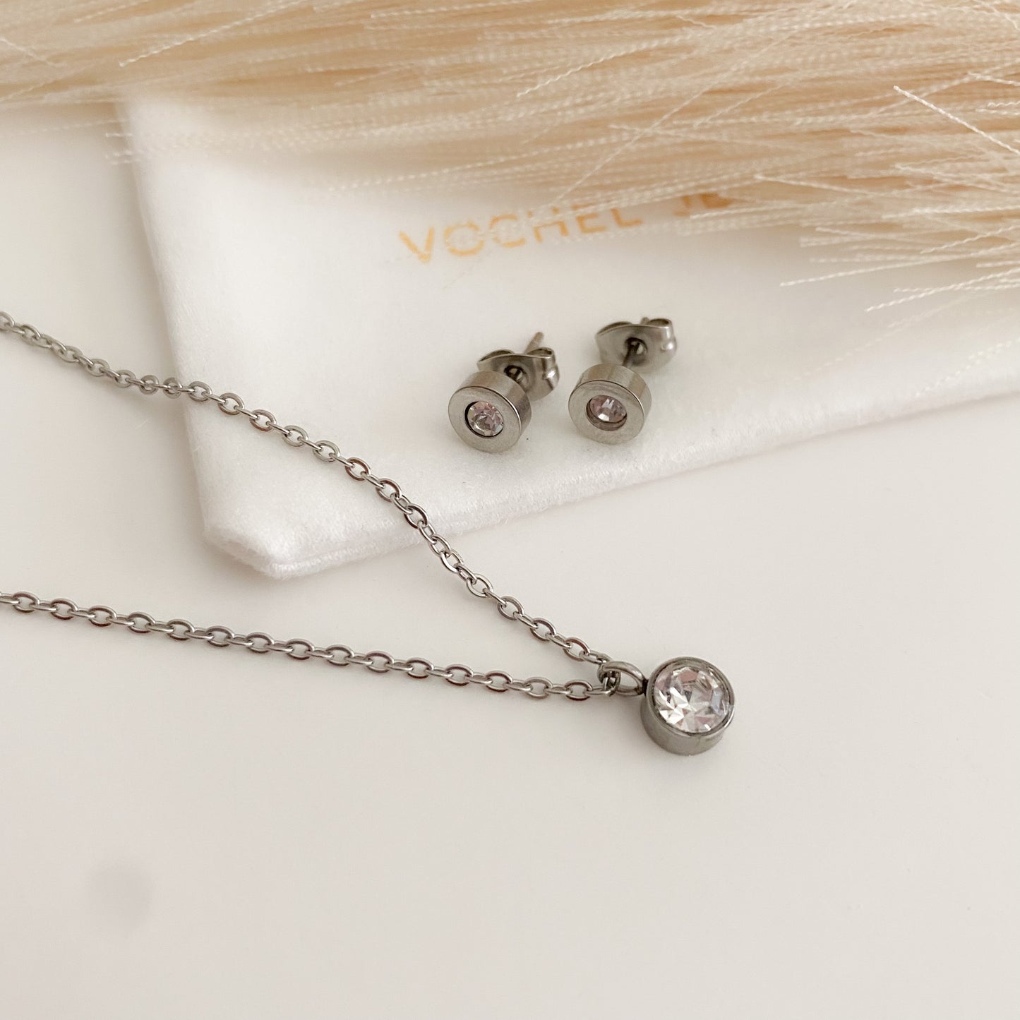 Luz Silver Set