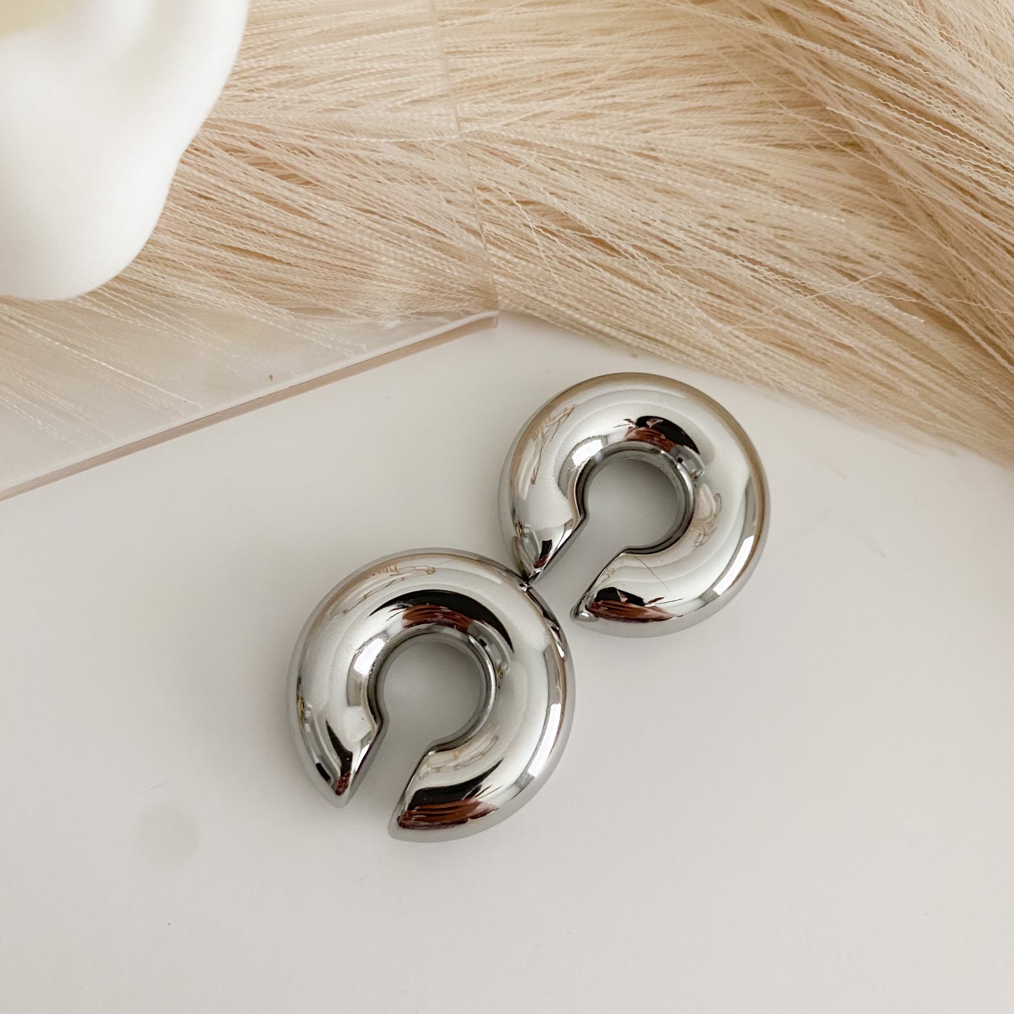 Olivia Silver Ear Cuffs