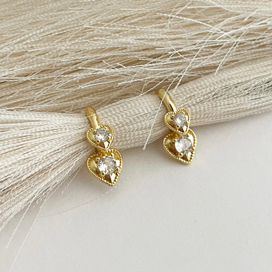 Angie Heart Hoops