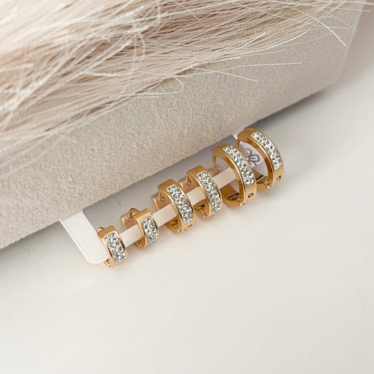 Argollas Doradas (3 tamaños | Individual)