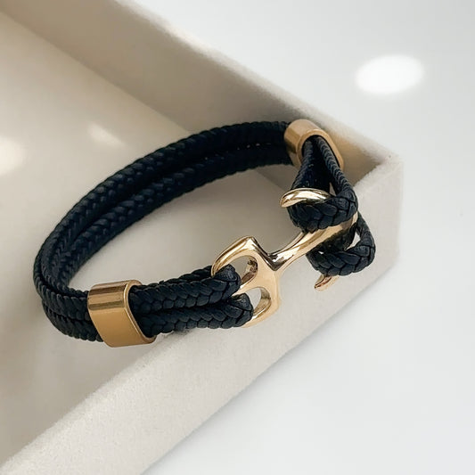 Ancla | Bracelet for Men (Gold)