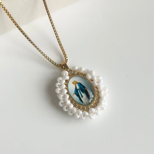 Virgen de la Milagrosa Necklace