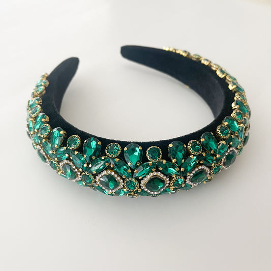 Christmas Green Headband