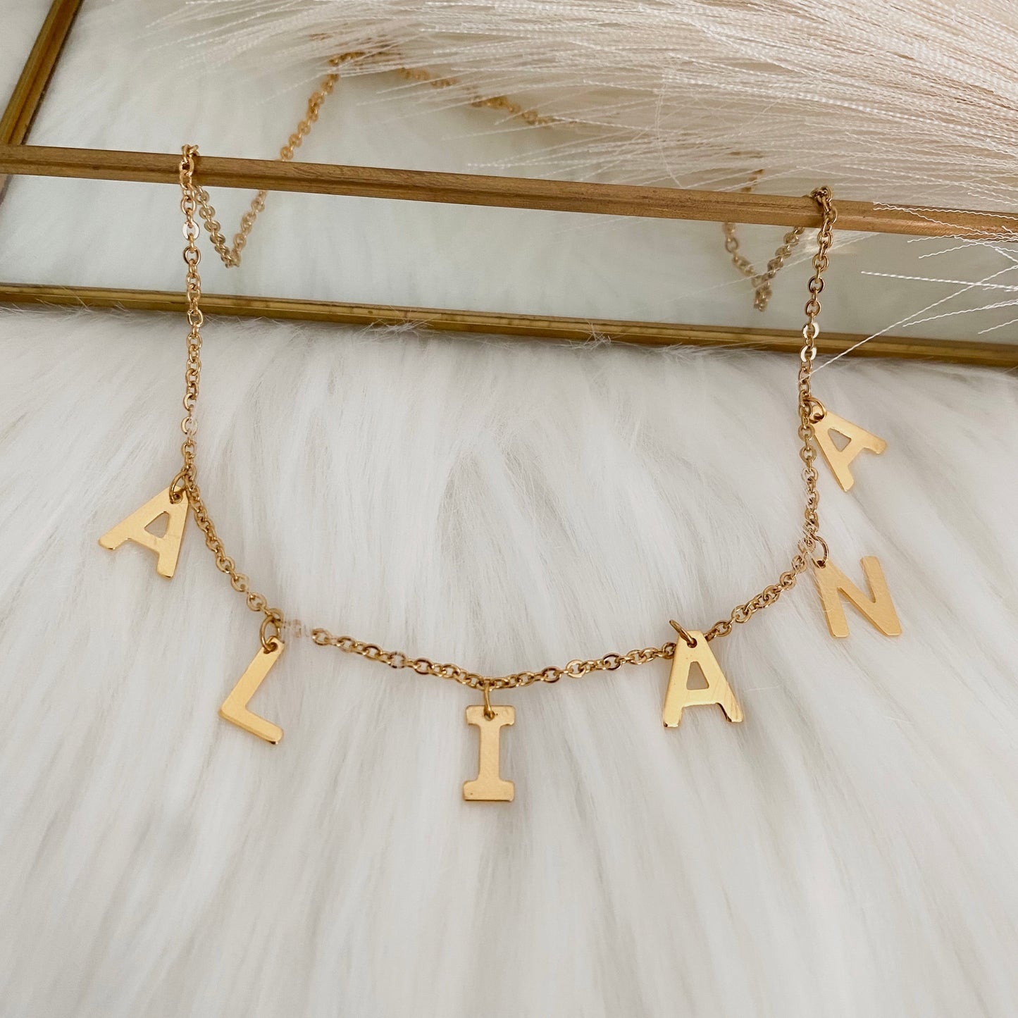 Smile Style Name Necklace (pre-order, read description)