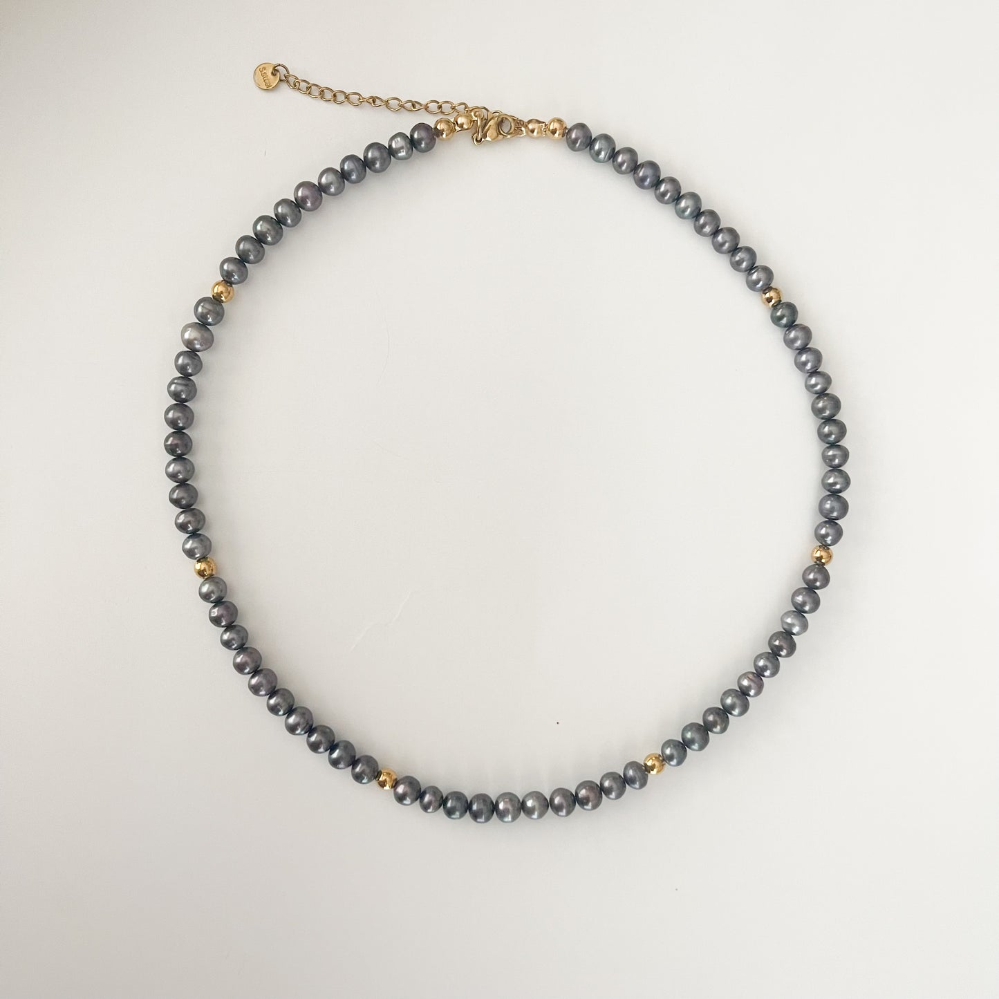 Eternal Silver Pearl Necklace