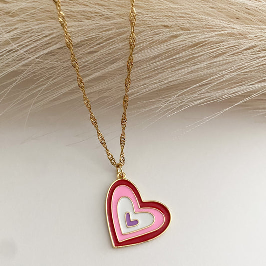 Dolly Heart Necklace