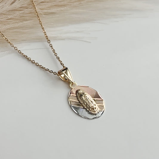 Virgen de Guadalupe Necklace (3colors)