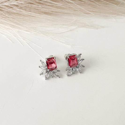 Emily Red Earrings