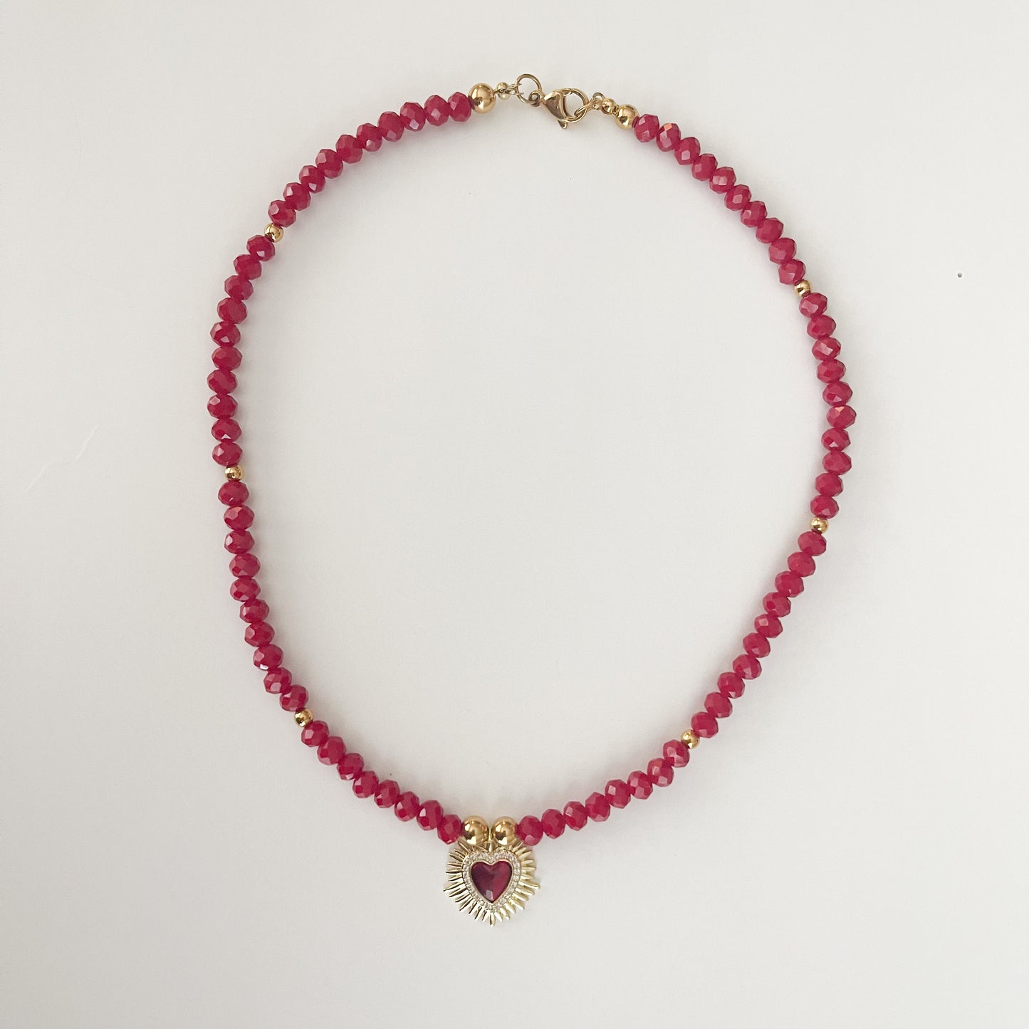 Eternal Red Necklace
