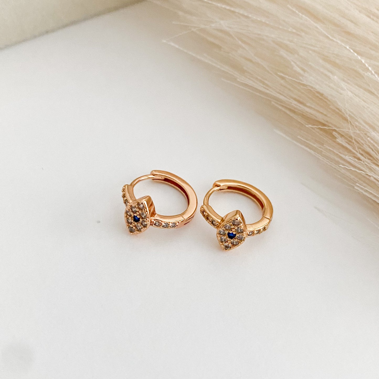 Baby Eye Mini Hoops