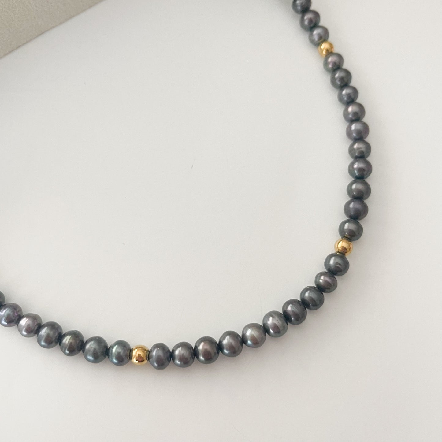 Eternal Silver Pearl Necklace