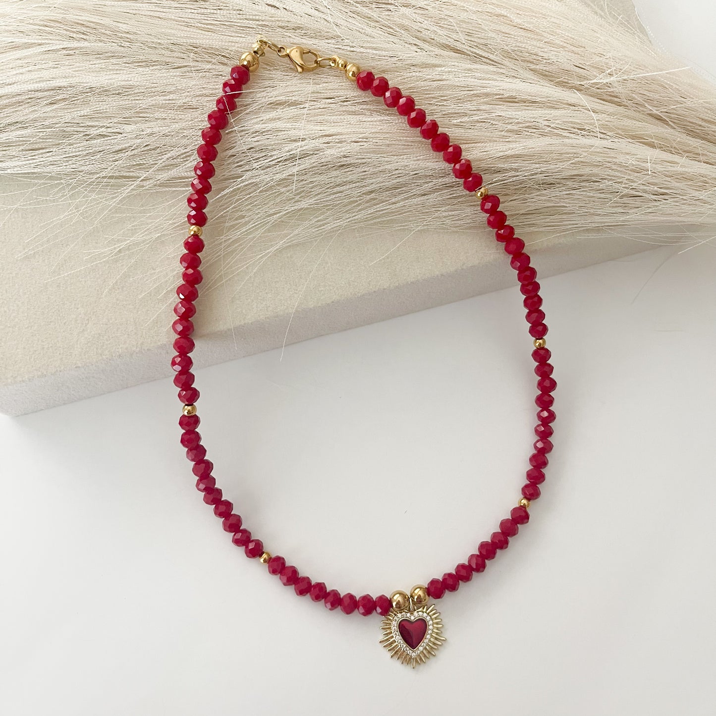Eternal Red Necklace