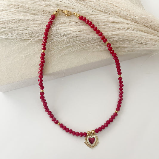 Eternal Red Necklace