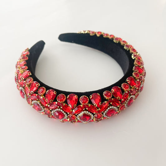 Christmas Red Headband