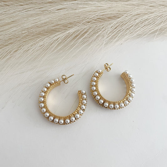 Rudy Pearl Hoops