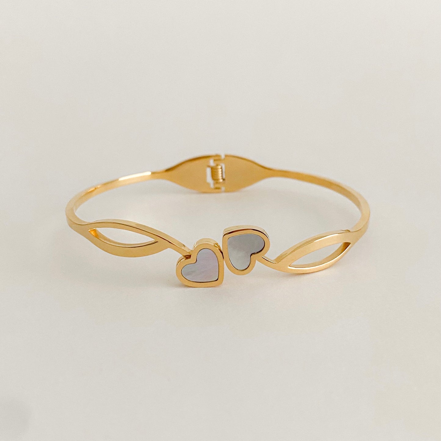 Pearl Heart Bracelet