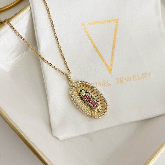 Colorful Guadalupe Necklace